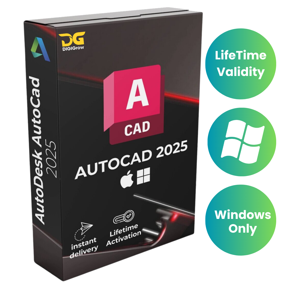 Autocad 2025 + Autocad LT 2025 (Windows Only)