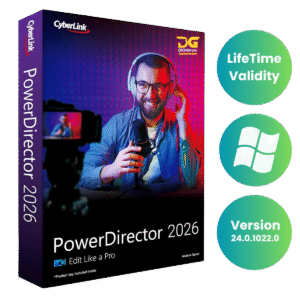 CyberLink PowerDirector Ultimate (Latest Version 2026 v24.0.1030.1)