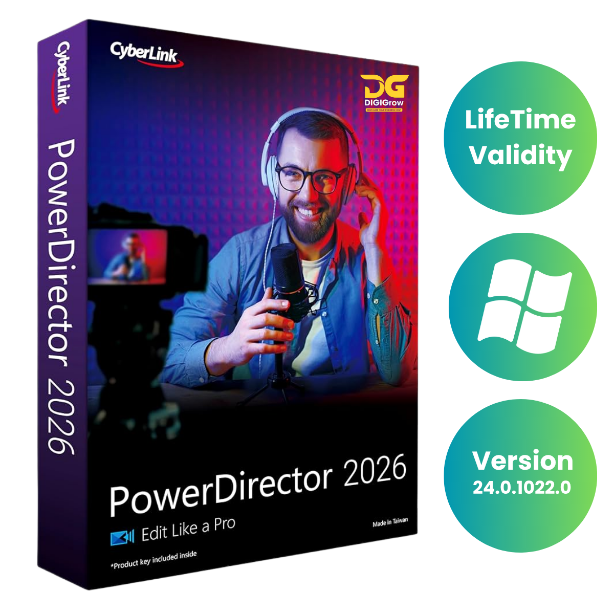 CyberLink PowerDirector Ultimate (Latest Version 2026 v24.0.1030.1)